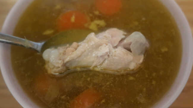 Chicken Soup With Wings Recipe